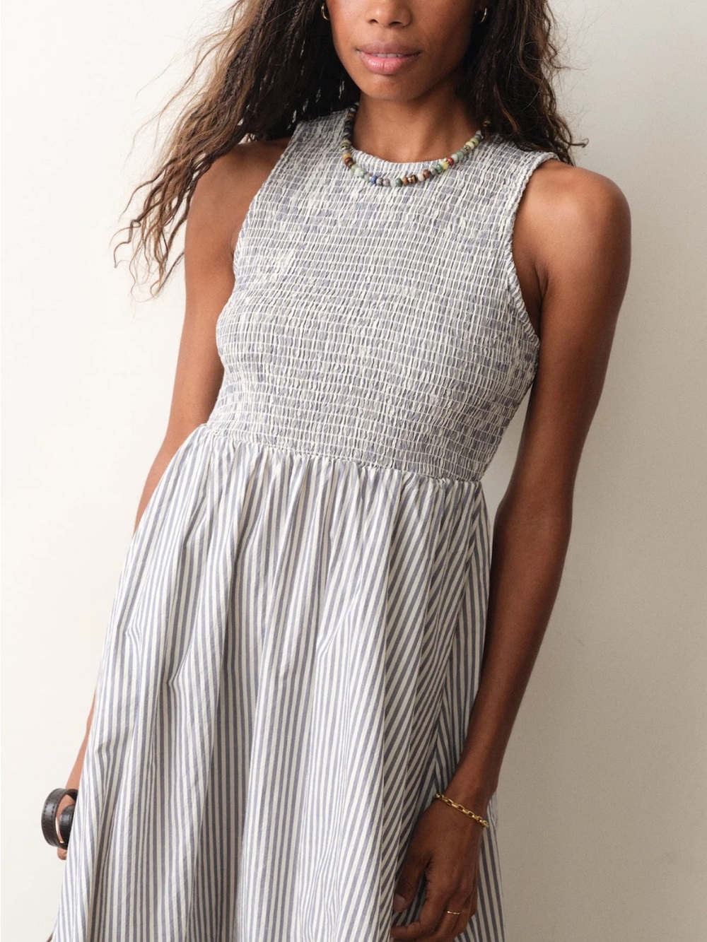 Marine Layer Darcy Poplin Maxi Dress - Picture 4 of 9